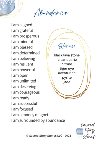 Abundance Story String