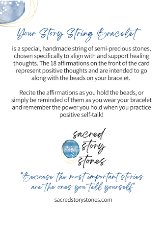Healing Story String Bracelet