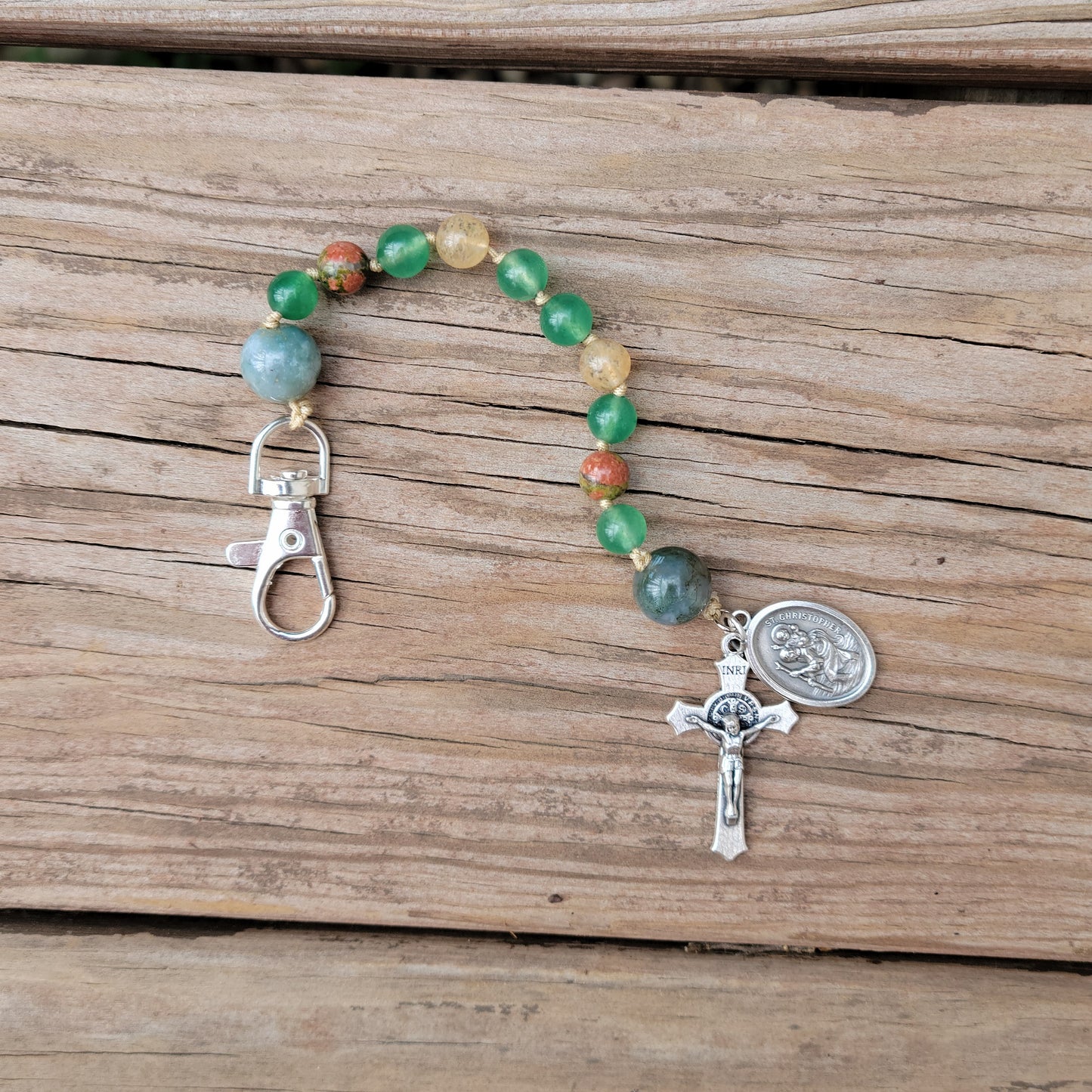 Decade String- Mini Rosary fully custom