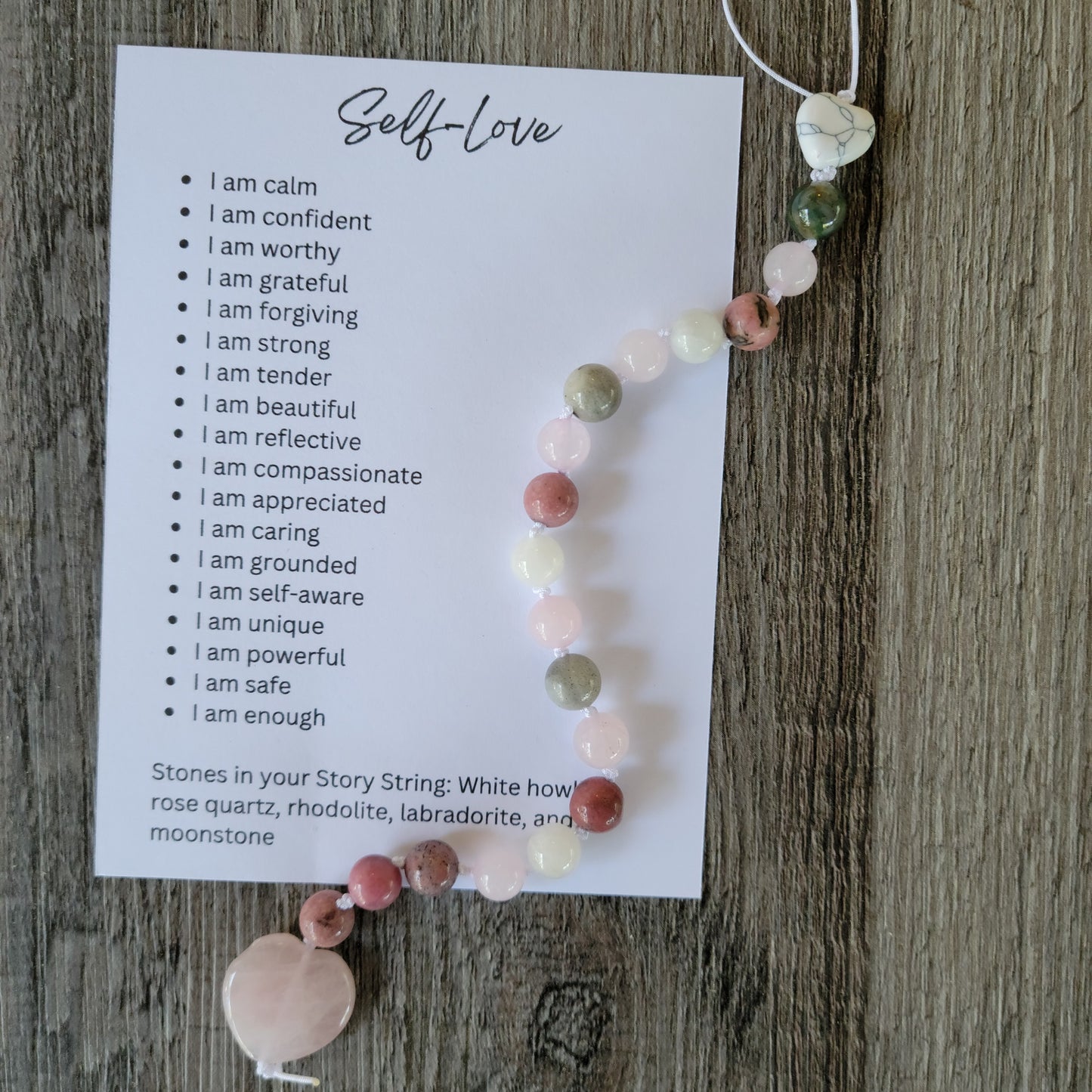 Self-Love Story String
