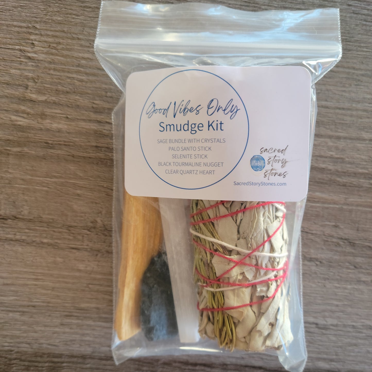 Good Vibes Only Smudge Kit- Purple