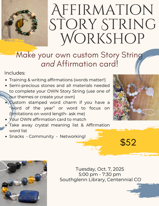 Story String Workshop October 2025