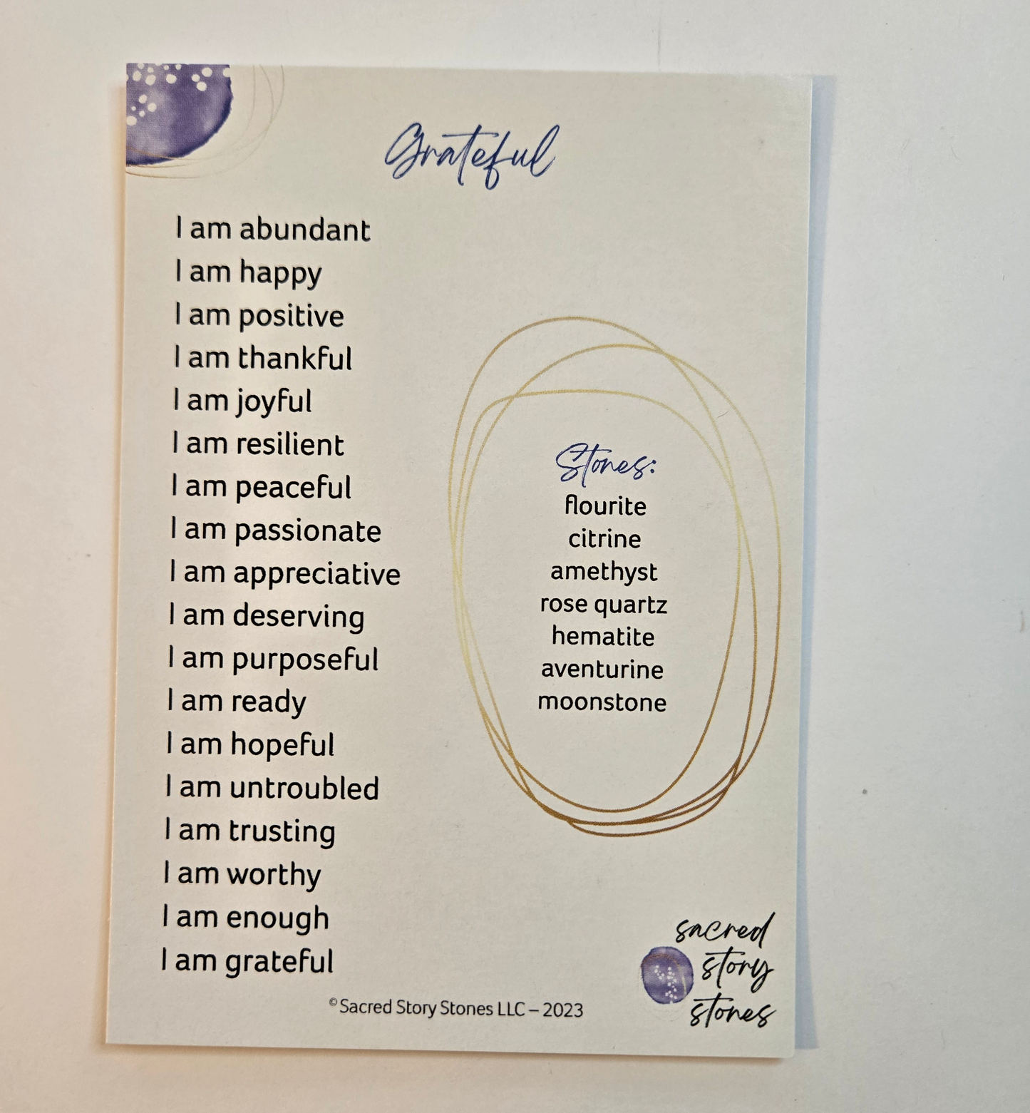 Grateful Story String