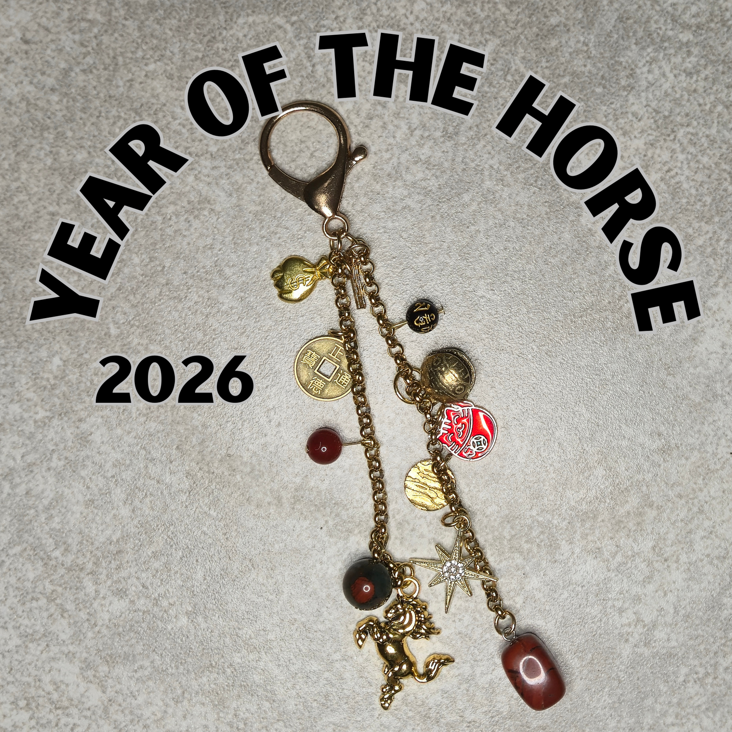 Year of the Horse Purse/Bag Charm