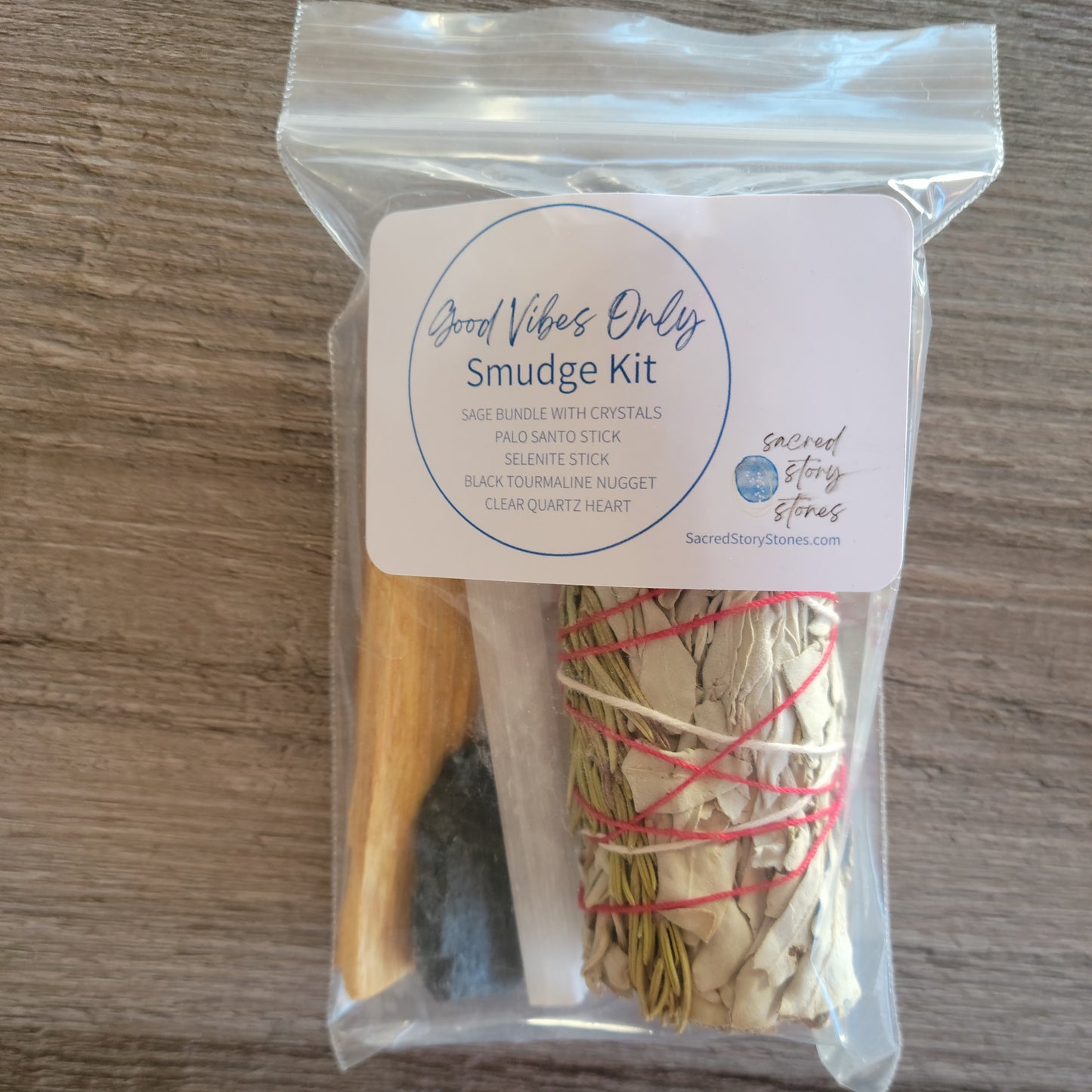 Good Vibes Only Smudge Kit- Red